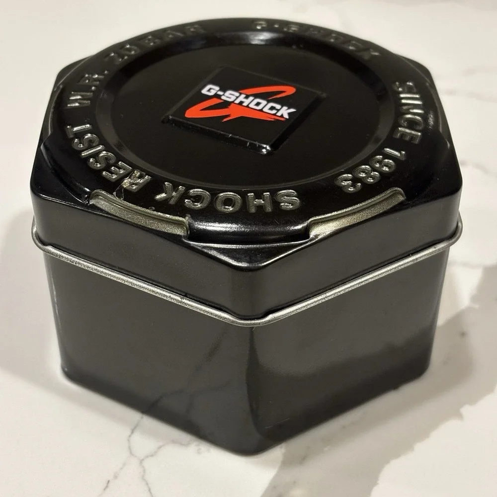 Casio G-Shock Watch GA-110GW-7A White Black Module 5146 Box & Papers - TESTED
